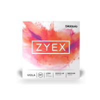 D'Addario Zyex Viola String Set - Long