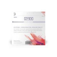 D'Addario Zyex Viola String Set - Long