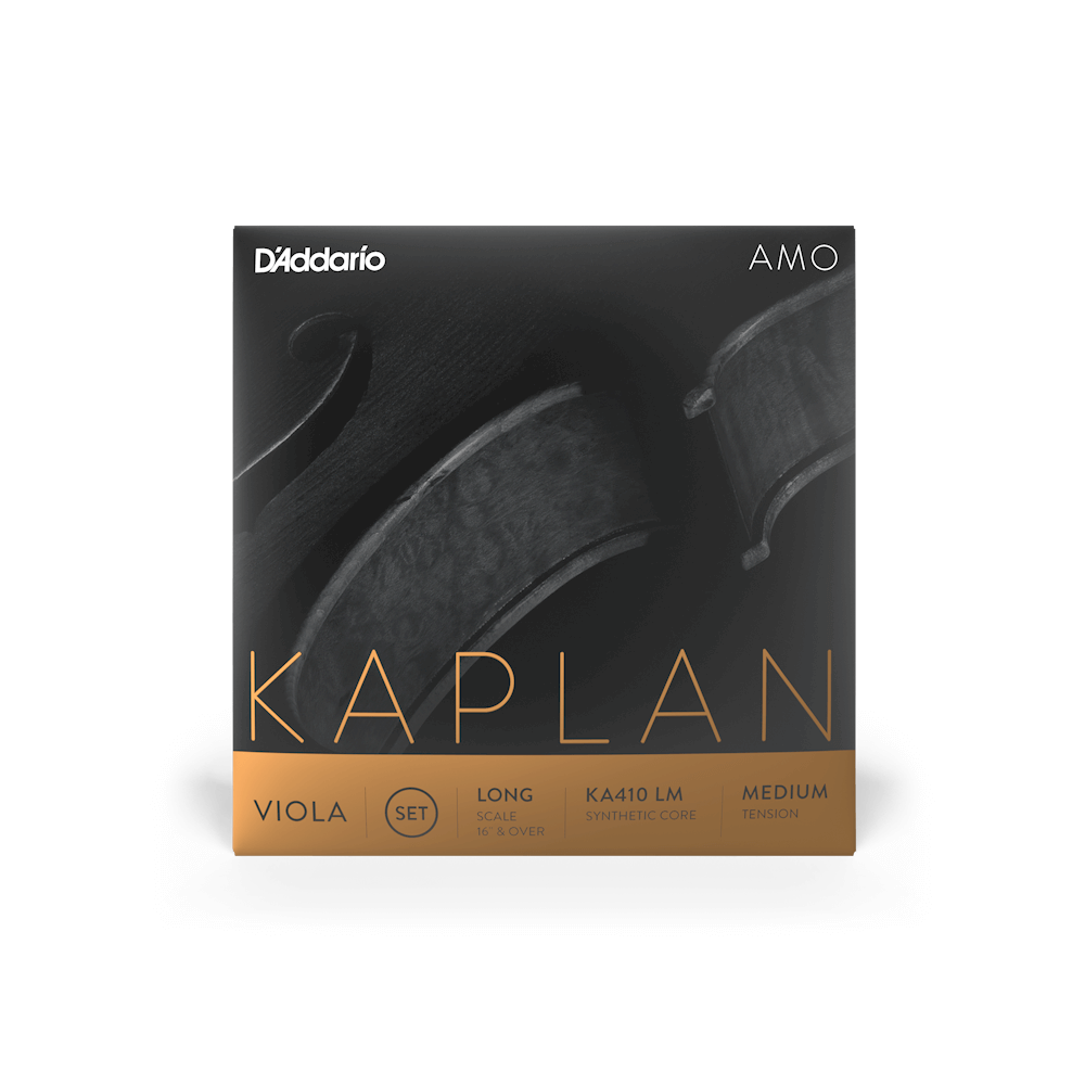 D'addario-Kaplan-Amo-Long-Scale-Viola-String-Set-Medium-front