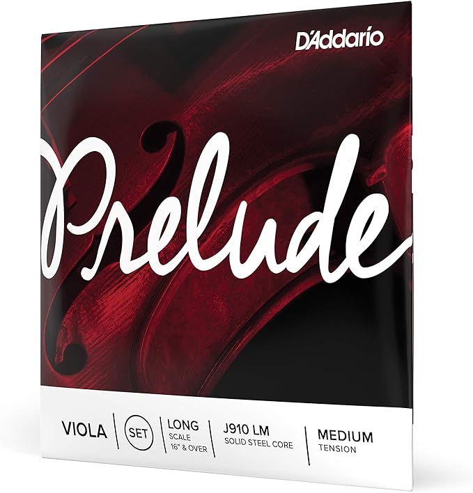 D'addario Prelude Viola String Set- Long