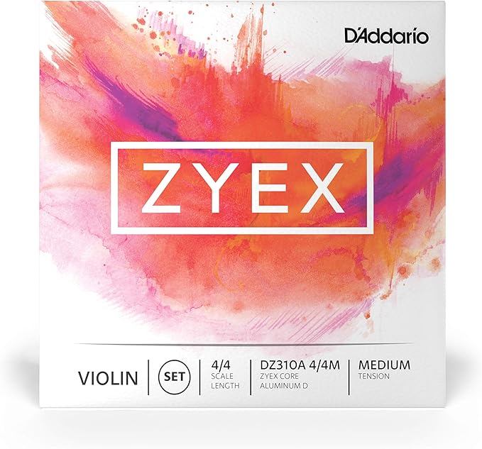 D'addario Zyex 1/4 Violin String Set