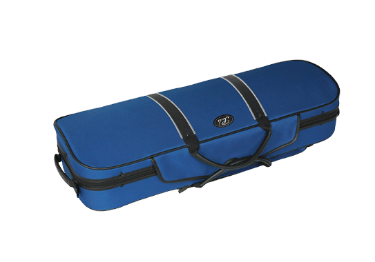 Pedi Steel Shield Niteflash Violin Case - Blue