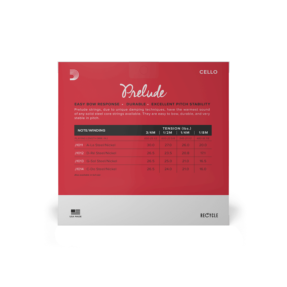 D'addario Prelude Cello String D