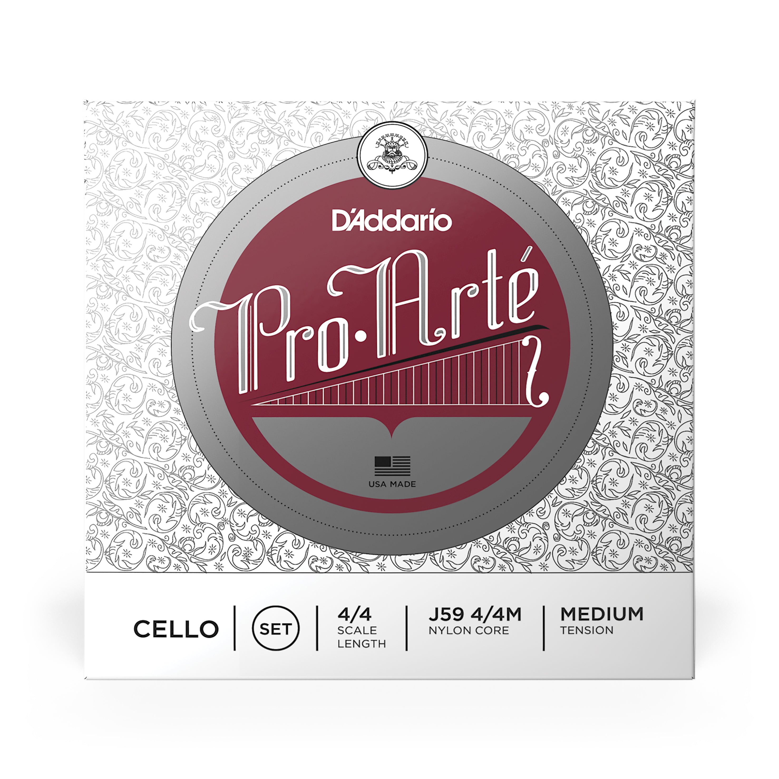 D'addario Pro Arte 4/4 Cello String Set