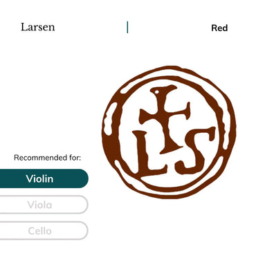 Larsen Violin Rosin Red