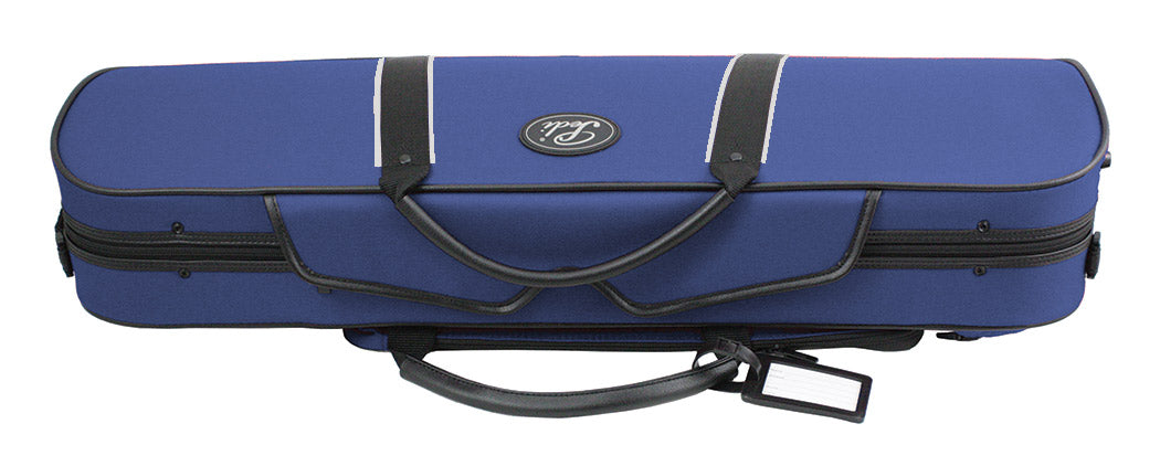 Pedi Steel Shield Niteflash Violin Case - Blue