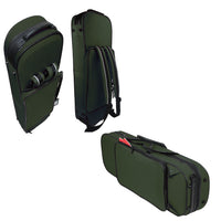 Pedi Steel Shield Niteflash Violin Case - Olive