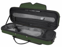 Pedi Steel Shield Niteflash Violin Case - Olive